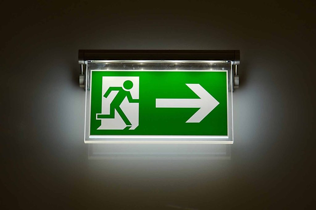 emergency light by flamefighter ltd